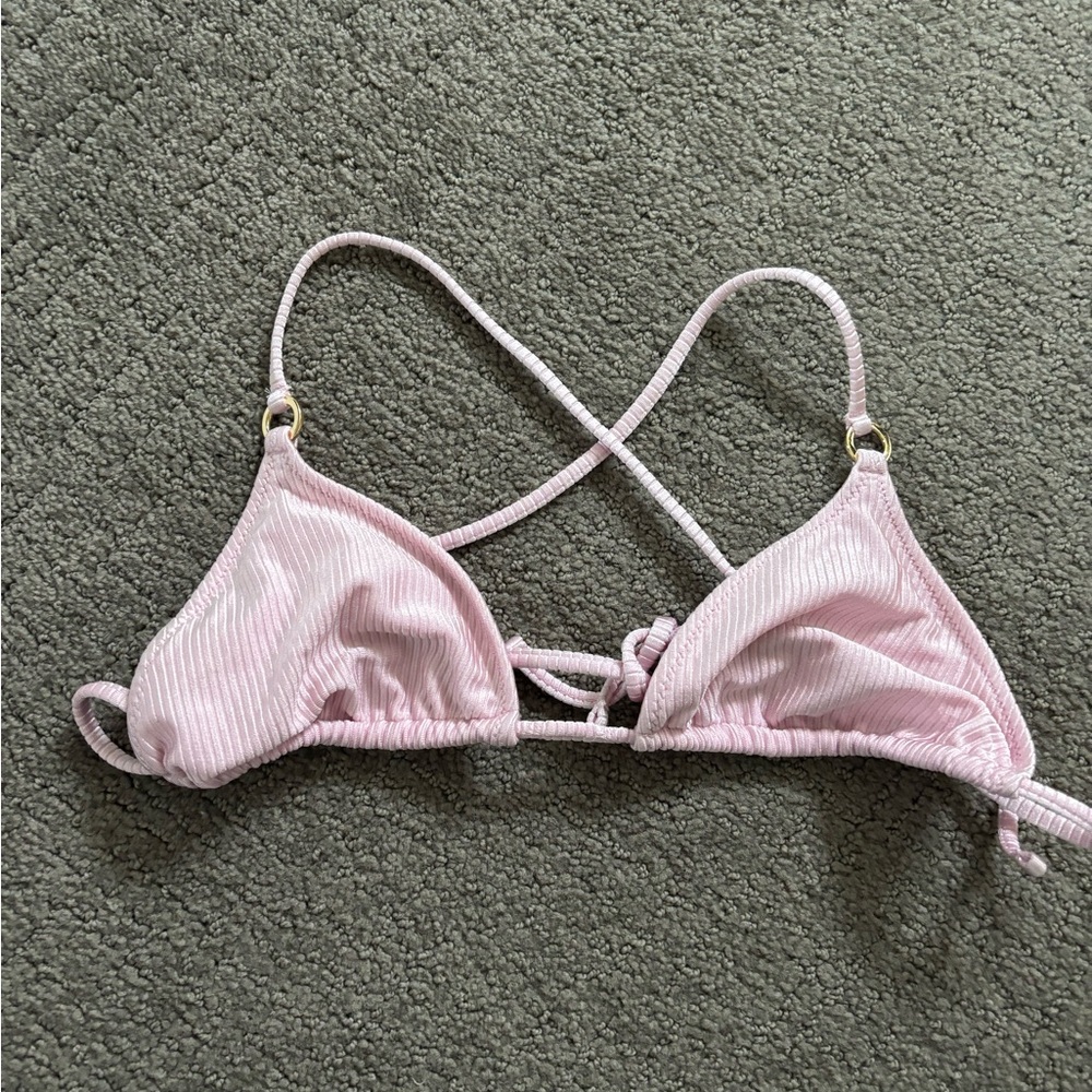 Light pink bikini top